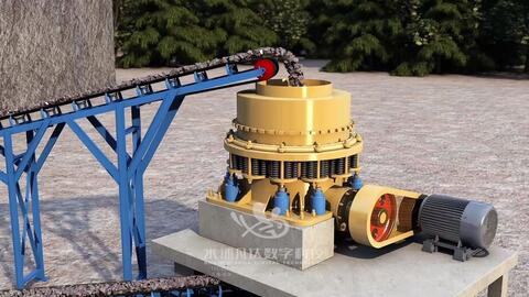 3D動畫全景展示 一條完整的集中式供水砂石生產(chǎn)線